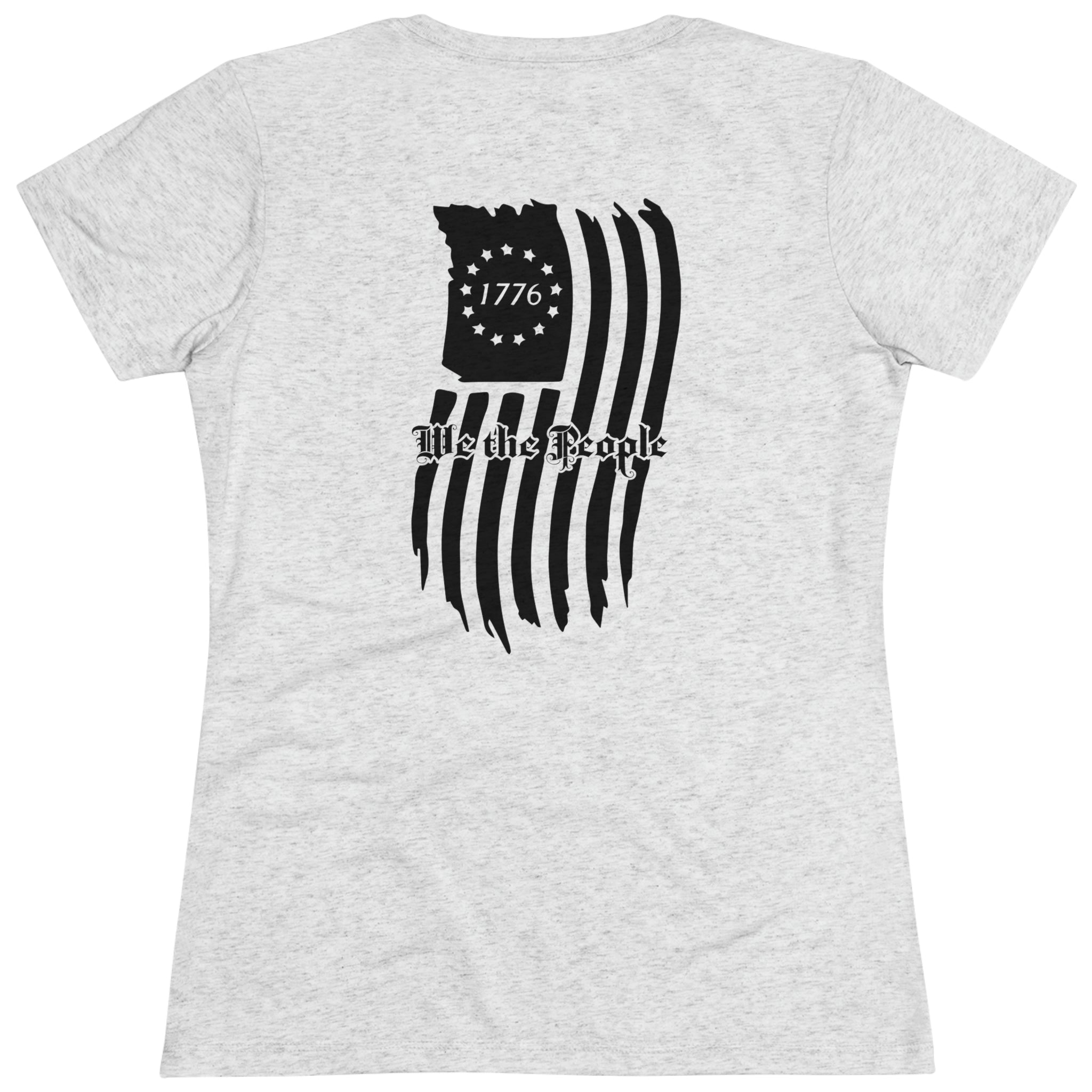 RSBC Women's Tri-blend Baby Tee - WE THE PEOPLE Black – Rock Star